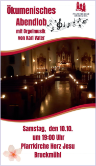 Ökumenisches Abendlob am 10. Oktober 2026